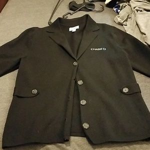 Chase Bank Sweater Blazer